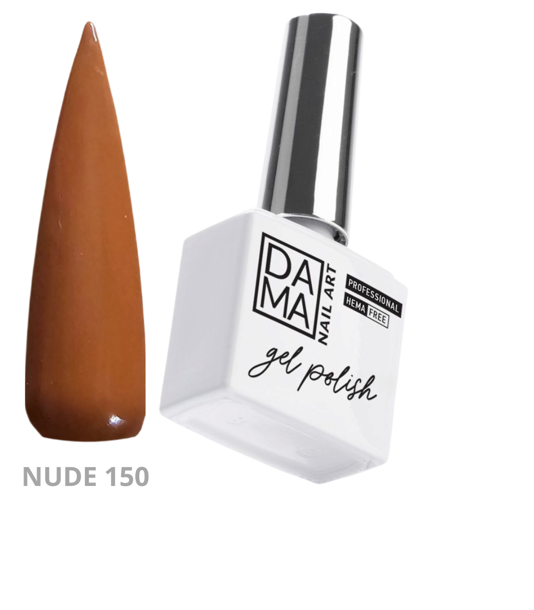 Esmalte semipermanente HEMA TPO FREE DamaNailArt color Nude n.° 150