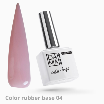 Rubber base color rosa lechoso 04