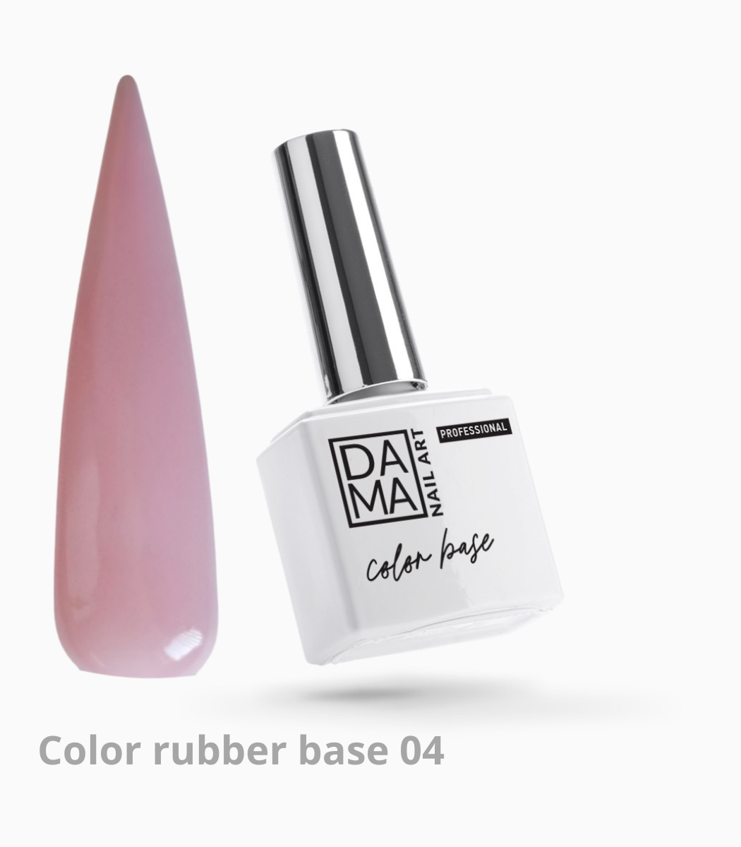Rubber base color rosa lechoso 04