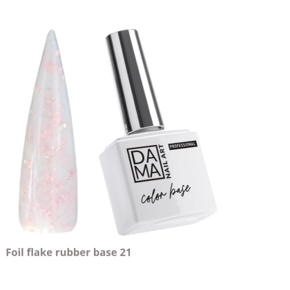 Rubber base foil flake 21