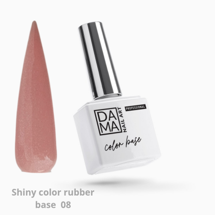 Rubbe base shine color nude