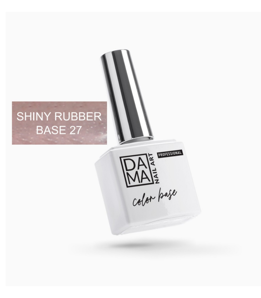 Rubber base coror shiny beuge