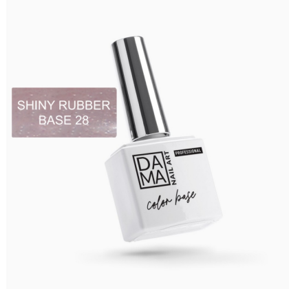 Rubber base shiny color nude 28