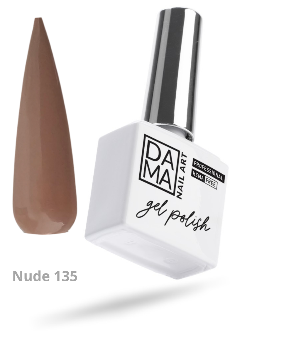 Esmalte semipermanente Nude 135 HEMA & TPO FREE DAMA NAIL ART