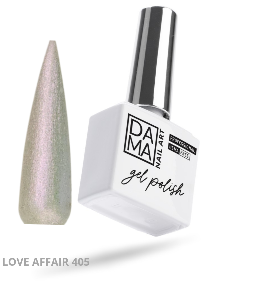 Esmalte semipermanente Love Affair 405 HEMA & TPO FREE DAMA NAIL ART