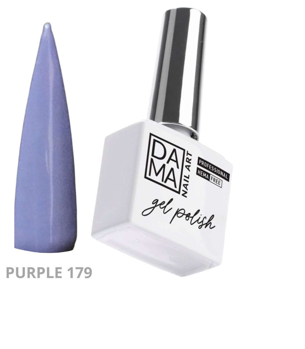 Esmalte semipermanente Purple 179 HEMA & TPO FREE DAMA NAIL ART