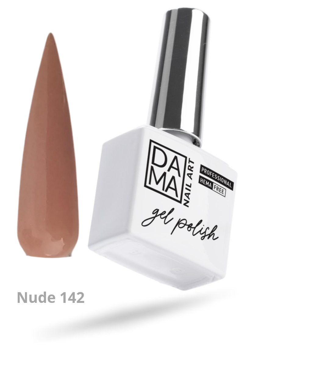 Esmalte semipermanente Nude 142 HEMA & TPO FREE DAMA NAIL ART