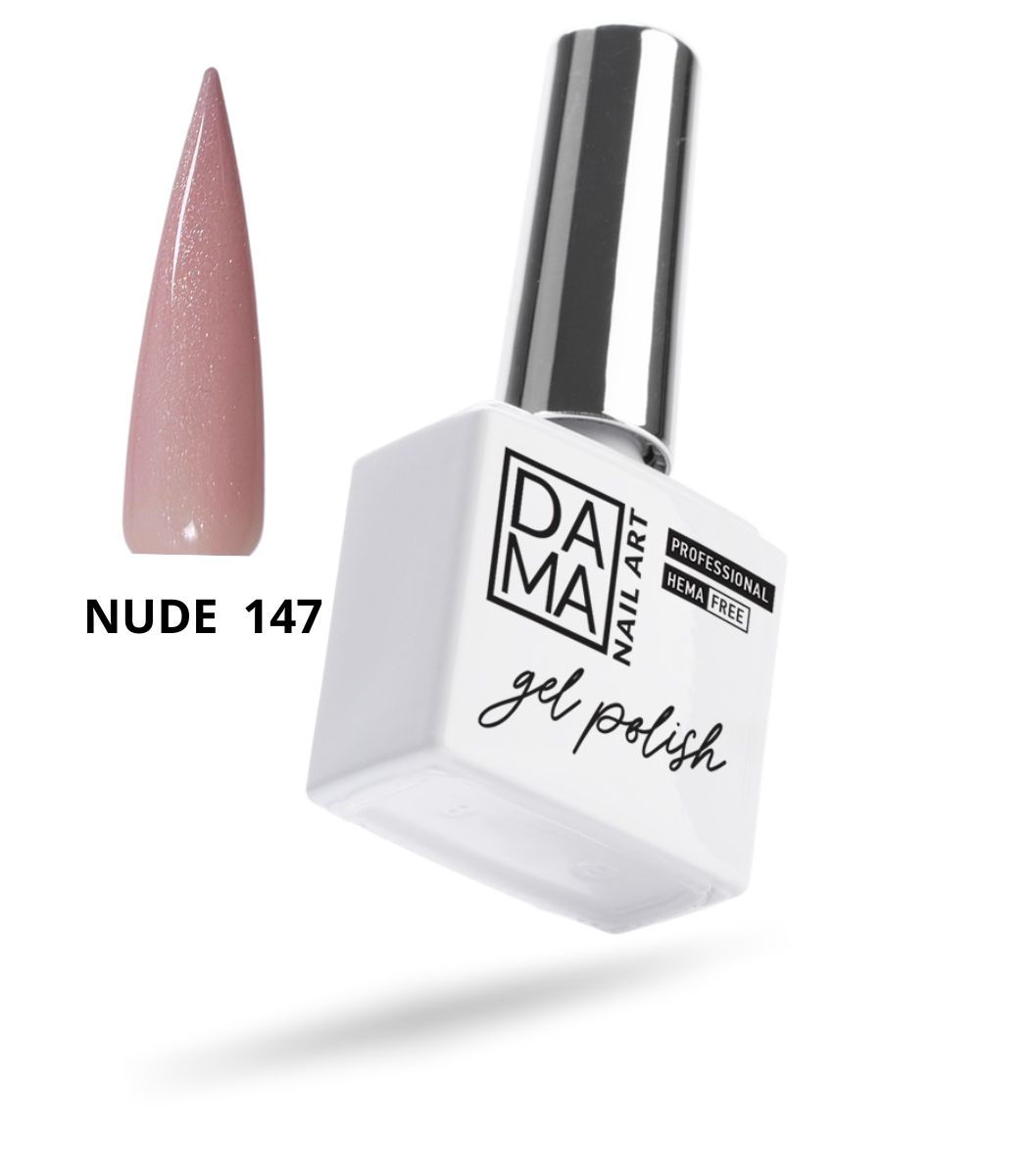 Esmalte semipermanente Nude 147 HEMA & TPO FREE DAMA NAIL ART