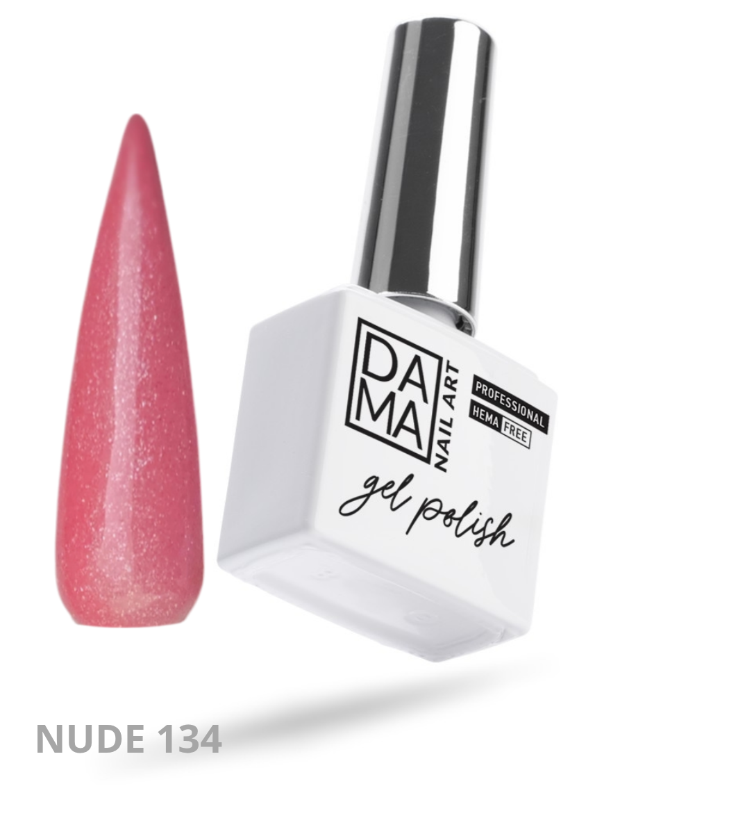Esmalte semipermanente Nude 134 HEMA & TPO FREE DAMA NAIL ART