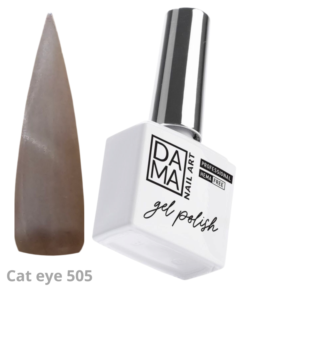 Esmalte semipermanente Cat eye 505 HEMA & TPO FREE DAMA NAIL ART