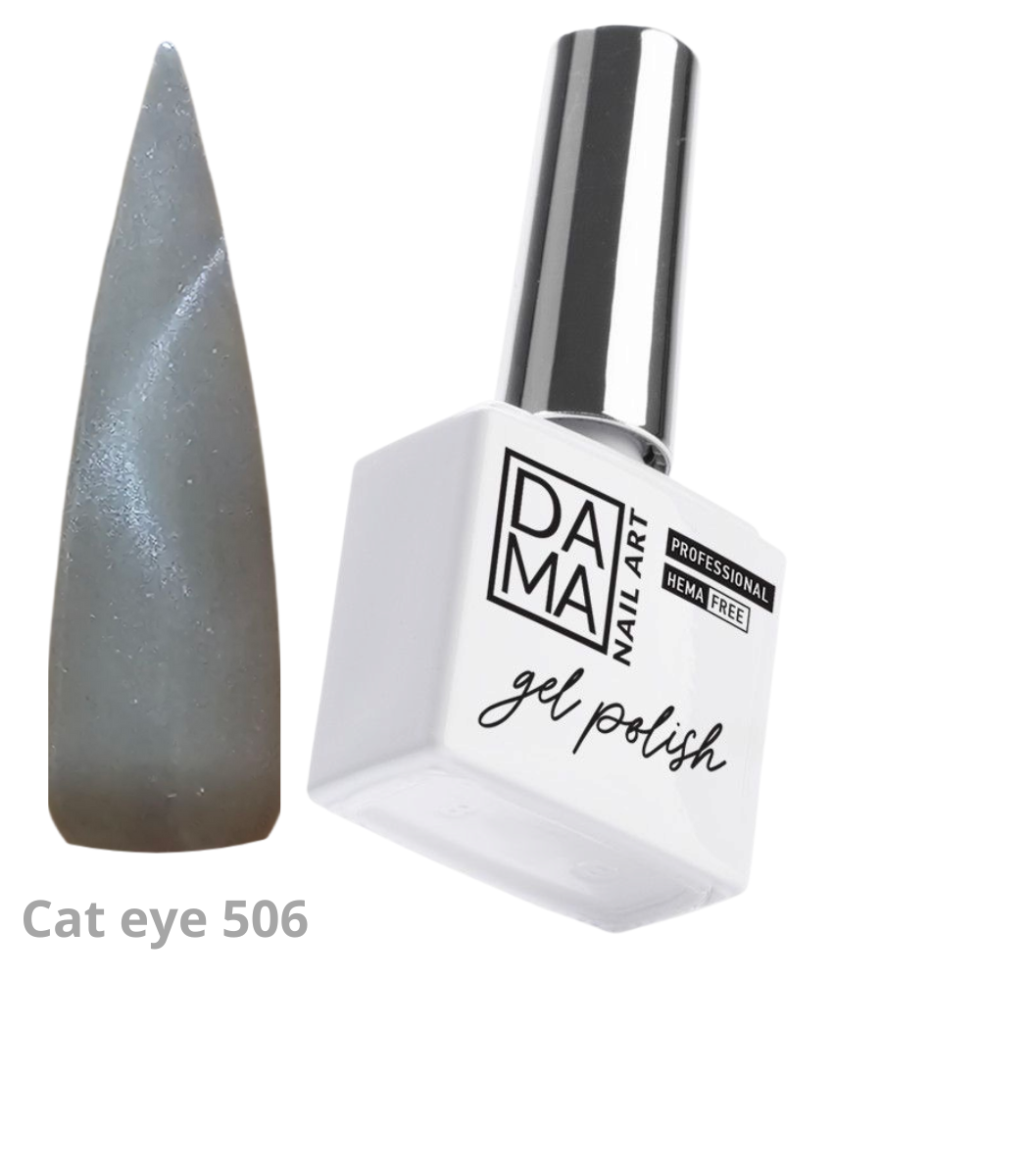 Esmalte semipermanente Cat eye 506 HEMA & TPO FREE DAMA NAIL ART