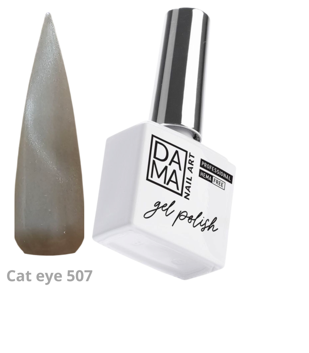 Esmalte semipermanente Cat eye 507 HEMA & TPO FREE DAMA NAIL ART