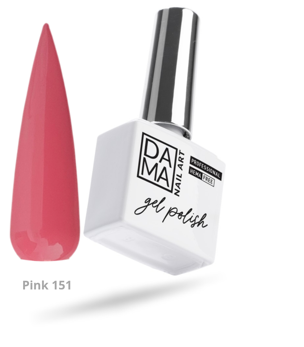 Esmalte semipermanente Pink 151 HEMA & TPO FREE DAMA NAIL ART