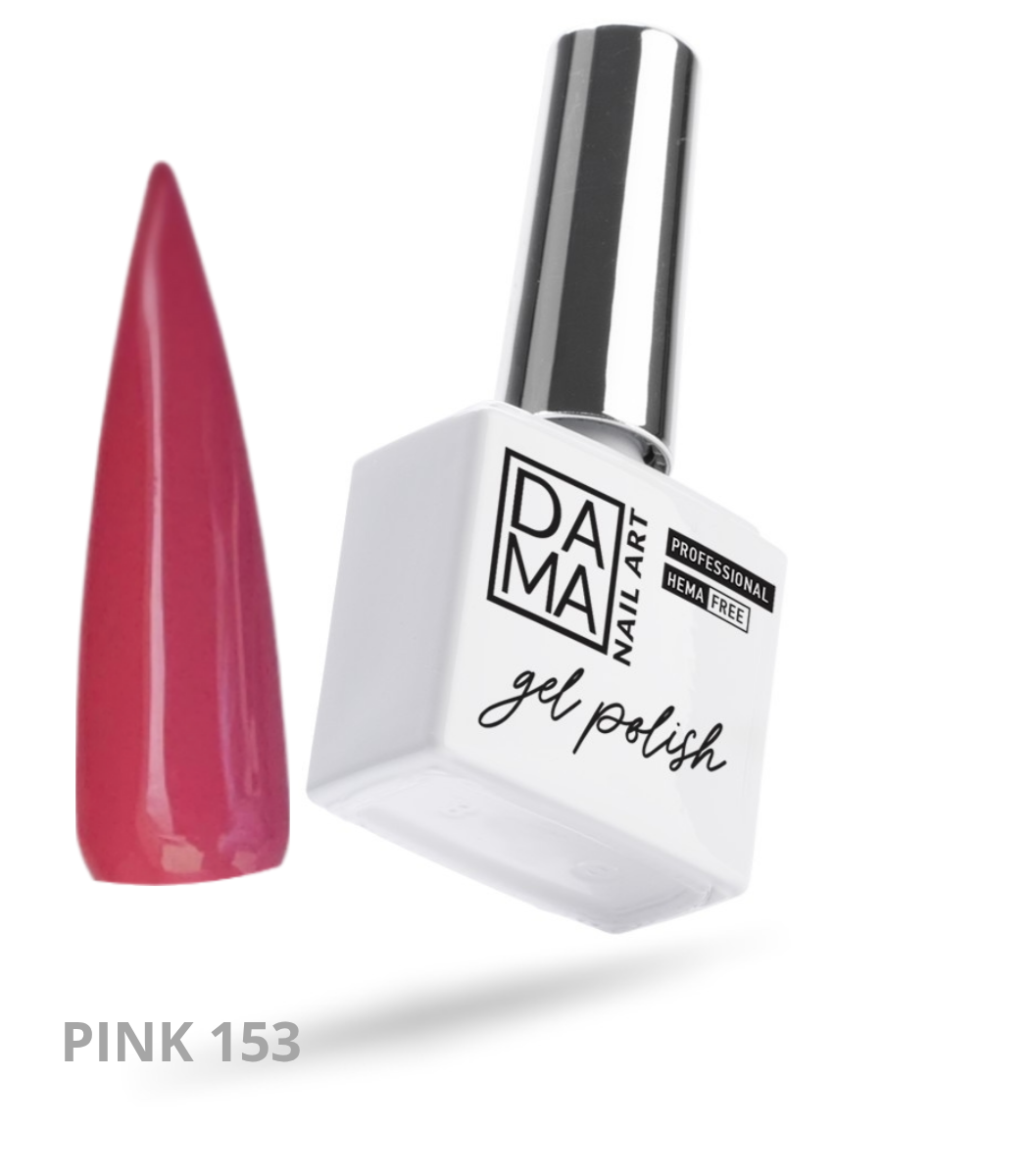 Esmalte semipermanente Pink 153 HEMA & TPO FREE DAMA NAIL ART