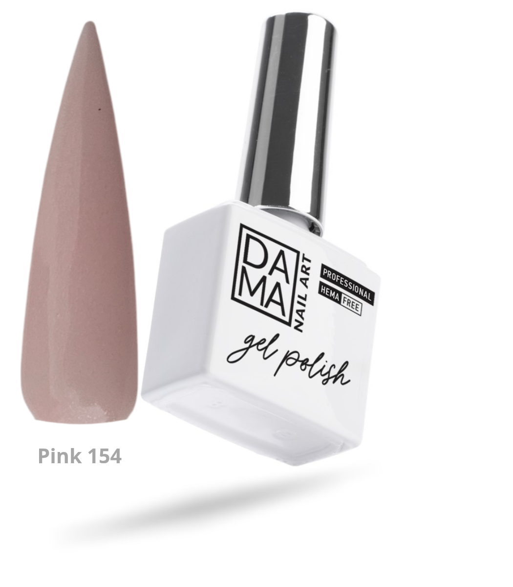 Esmalte semipermanente Pink 154 HEMA & TPO FREE DAMA NAIL ART