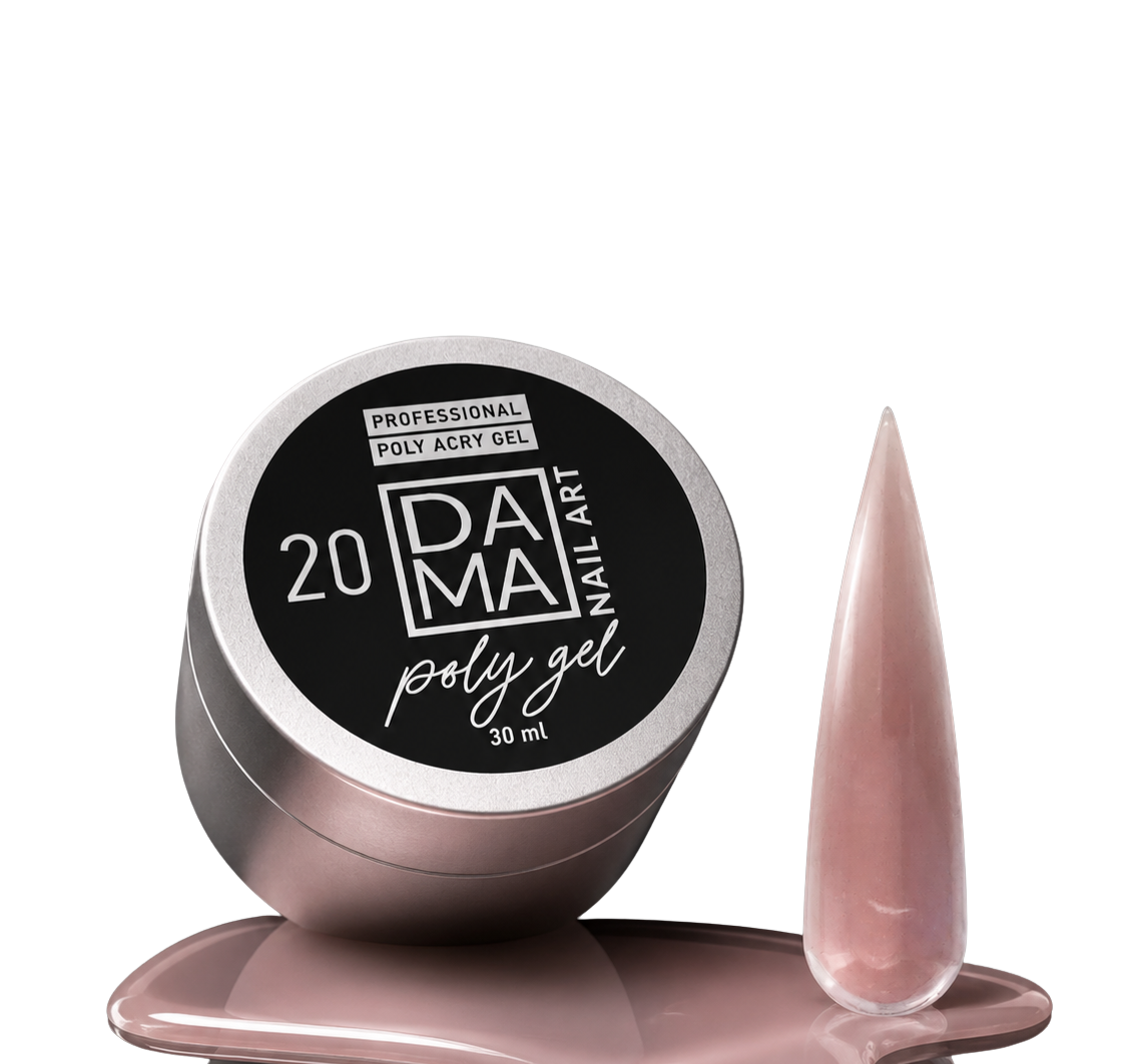 Poly Gel Dama Nail Art Nº20 HEMA & TPO FREE