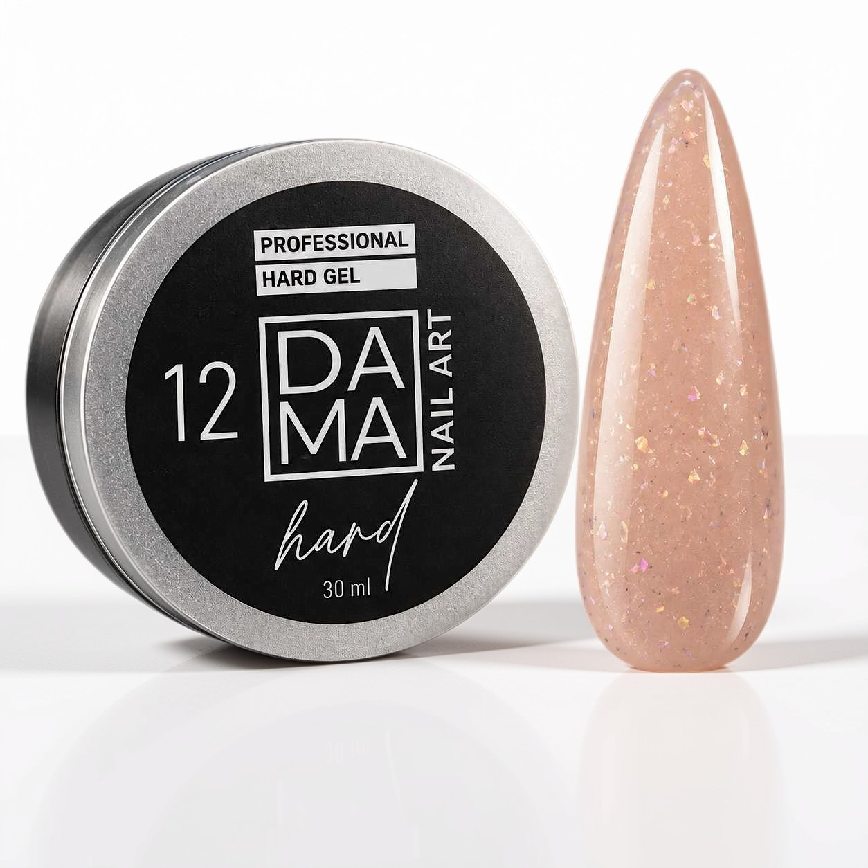 Gel Constructor N°12 DAMA NAIL ART HEMA & TPO FREE