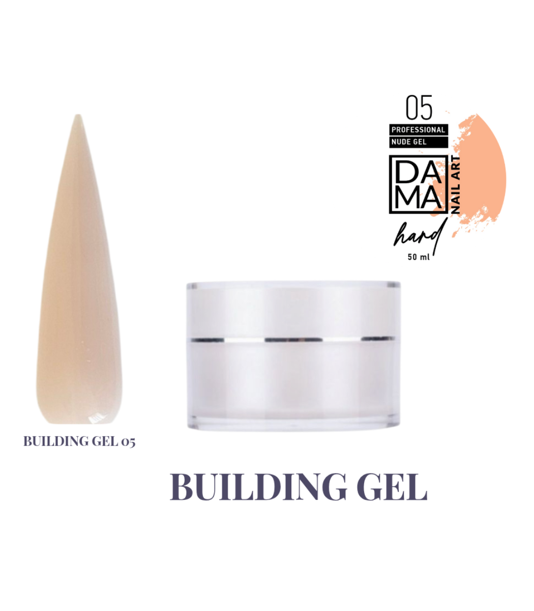 Gel constructor Rosa Pastel N°05 DAMA NAIL ART HEMA & TPO FREE