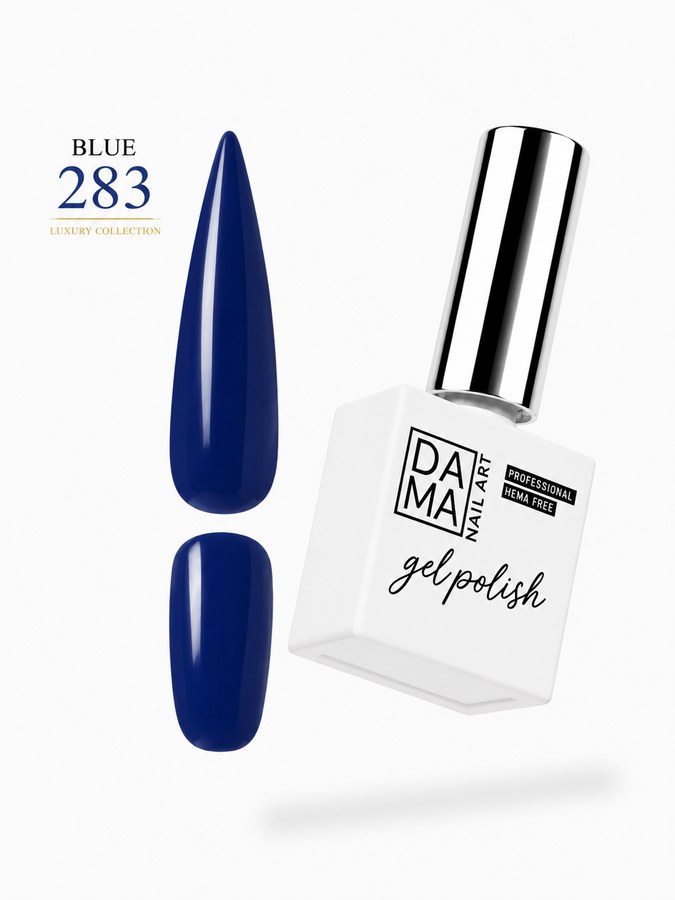 Esmalte semipermanente Blue 283 HEMA & TPO FREE DAMA NAIL ART
