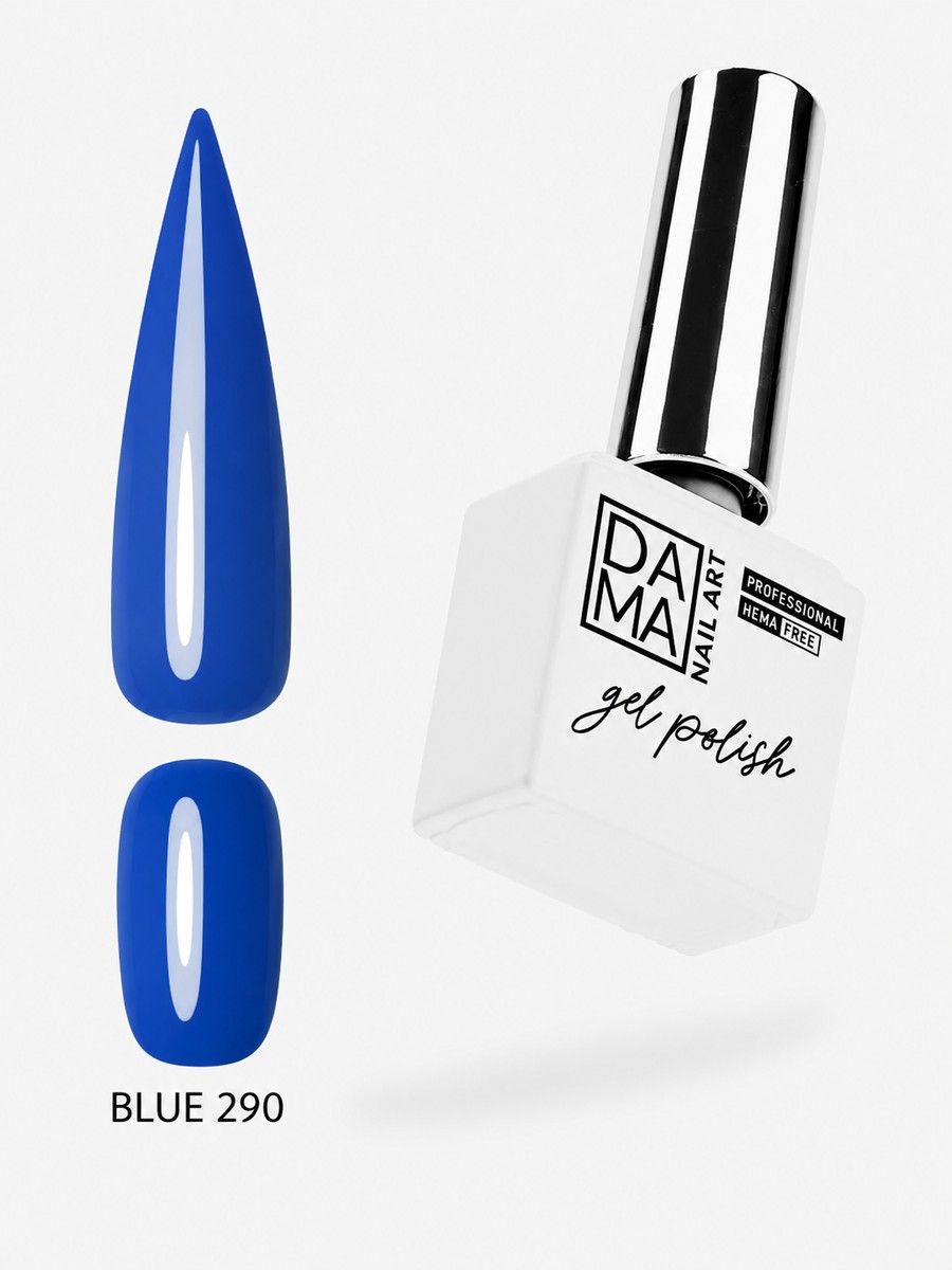 Esmalte semipermanente Blue 290 HEMA & TPO FREE DAMA NAIL ART