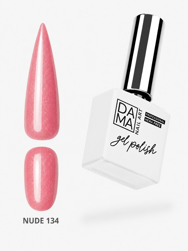 Esmalte semipermanente Nude 134 HEMA & TPO FREE DAMA NAIL ART