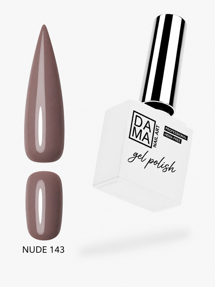 Esmalte semipermanente Nude 143 HEMA & TPO FREE DAMA NAIL ART