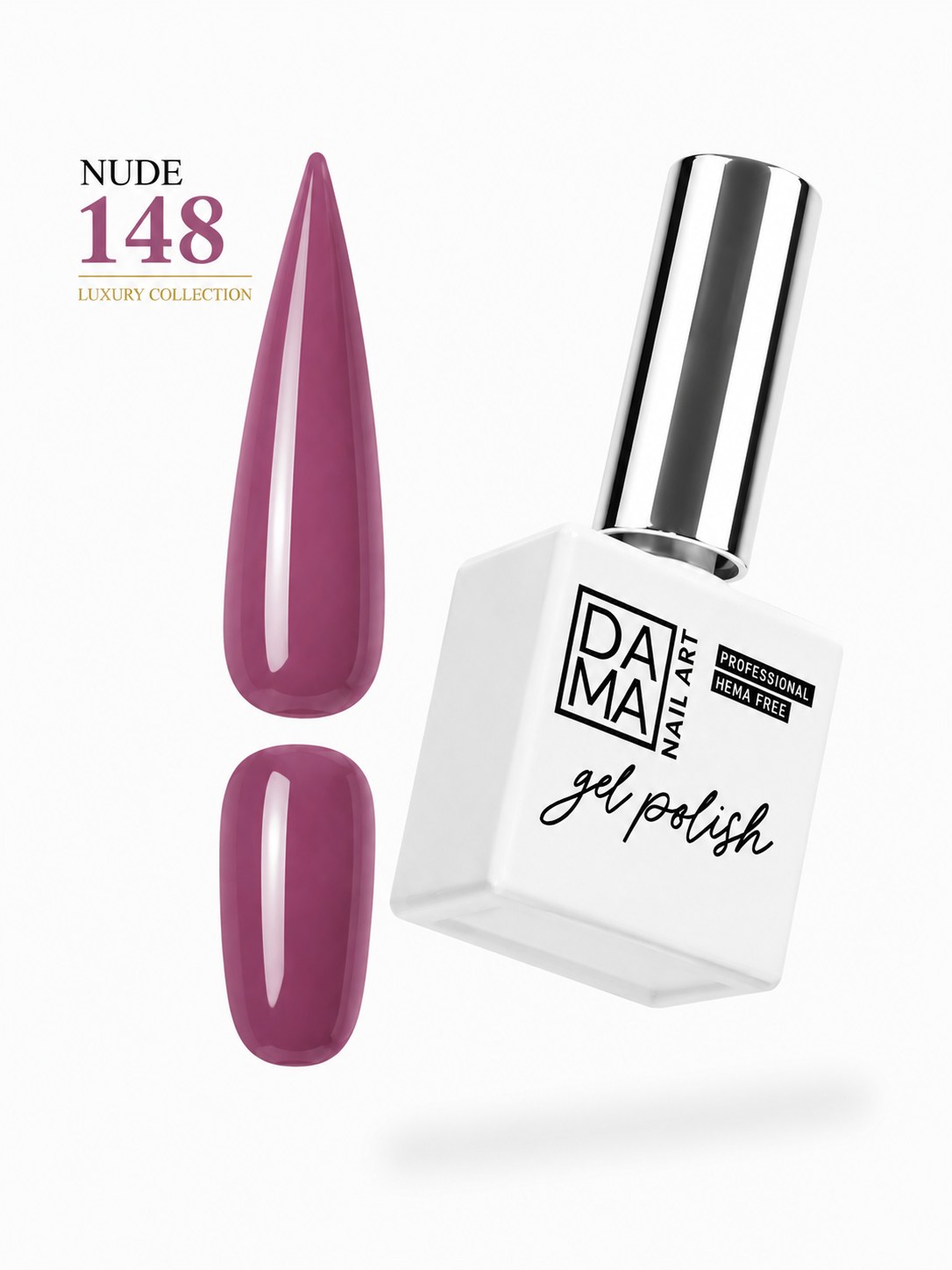 Esmalte semipermanente Nude 148 HEMA & TPO FREE DAMA NAIL ART
