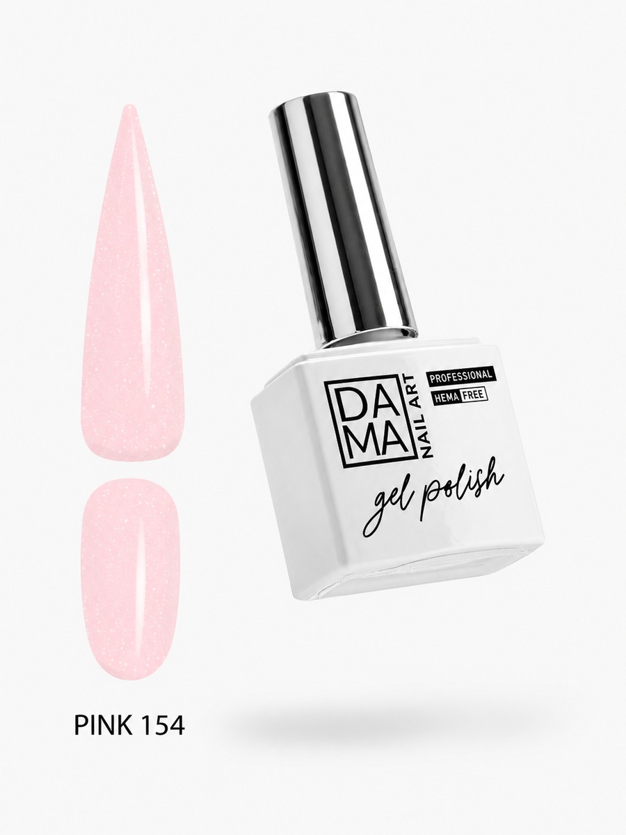 Esmalte semipermanente Pink 154 HEMA & TPO FREE DAMA NAIL ART