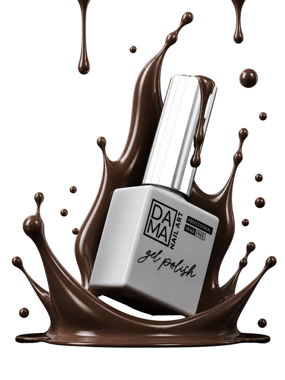 Esmalte semipermanente Brown 273 HEMA & TPO FREE DAMA NAIL ART