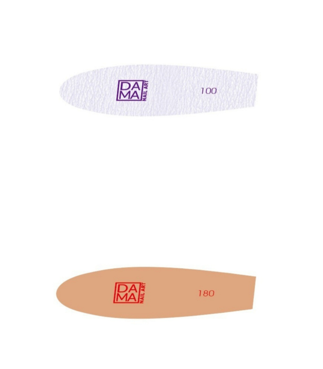 Pack de 30 unid. recambios abrasivos adhesivos para lima metálica de pedicura, grano 100/180