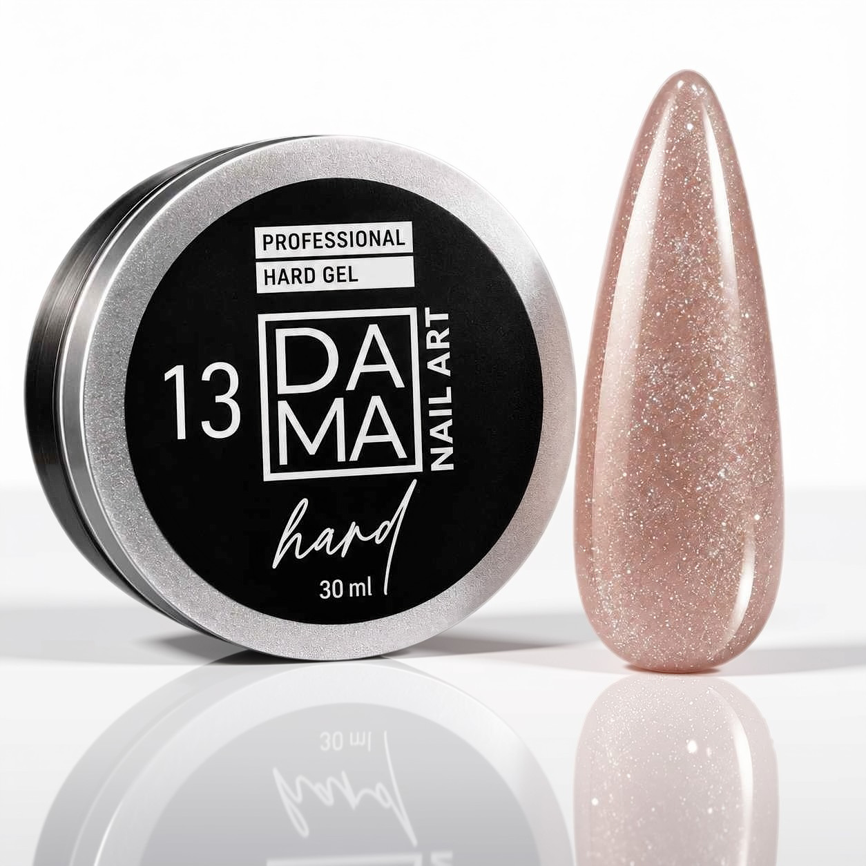 Gel Constructor Nude Shine N°13 DAMA NAIL ART HEMA & TPO FREE